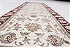 Tabriz Beige Runner Hand Knotted 26 X 80  Area Rug 250-24684 Thumb 1