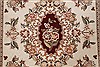 Sanandaj Beige Runner Hand Knotted 26 X 80  Area Rug 250-24687 Thumb 4