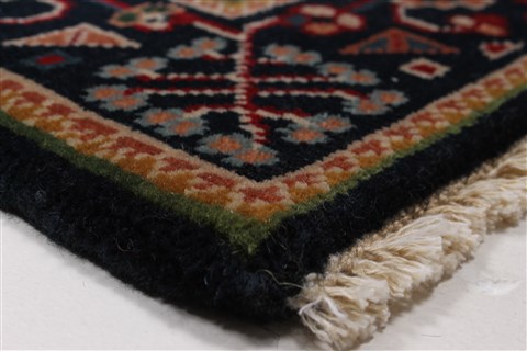 Karajeh Red Runner Hand Knotted 26 X 711 Area Rug 250-24689 Image 5