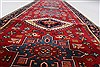 Karajeh Red Runner Hand Knotted 26 X 711  Area Rug 250-24689 Thumb 1