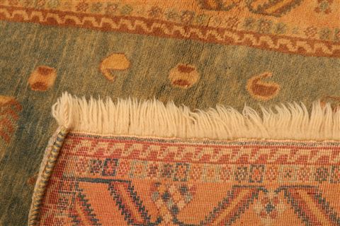 Qashqai Blue Hand Knotted 35 X 52 Area Rug 100-24690 Image 1
