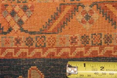 Qashqai Blue Hand Knotted 35 X 52 Area Rug 100-24690 Image 6