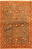 Qashqai Blue Hand Knotted 35 X 52 Area Rug 100-24690 Thumb 0