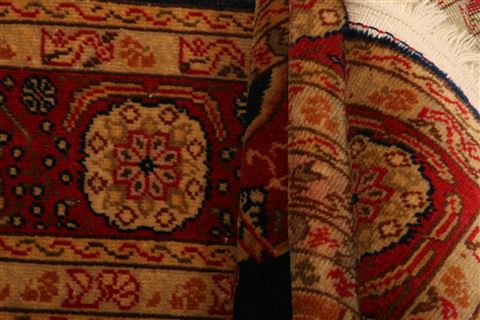 Tabriz Red Hand Knotted 37 X 54 Area Rug 100-24692 Image 4