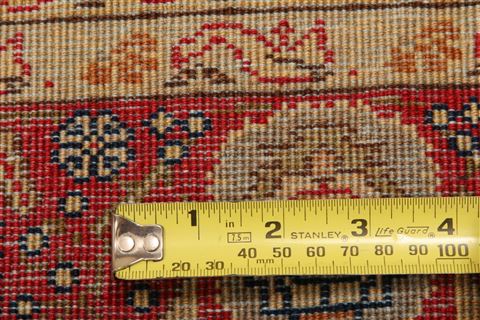 Tabriz Red Hand Knotted 37 X 54 Area Rug 100-24692 Image 6