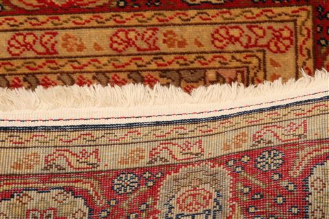 Tabriz Red Hand Knotted 37 X 54 Area Rug 100-24692 Image 7