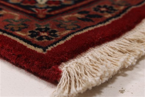 Tabriz Red Runner Hand Knotted 28 X 711  Area Rug 250-24693 Image 5