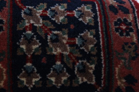 Tabriz Red Runner Hand Knotted 28 X 711  Area Rug 250-24693 Image 8