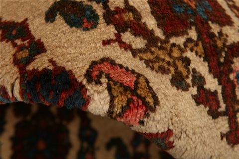 Qashqai Beige Hand Knotted 35 X 411 Area Rug 100-24694 Image 1