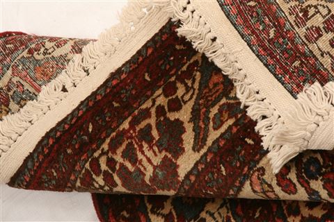 Qashqai Beige Hand Knotted 35 X 411 Area Rug 100-24694 Image 4