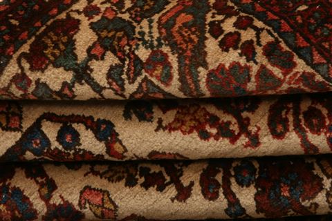 Qashqai Beige Hand Knotted 35 X 411 Area Rug 100-24694 Image 5