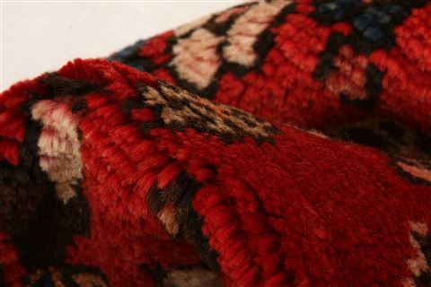 Shahsavan Red Runner Hand Knotted 37 X 94 Area Rug 100-24709 Image 1