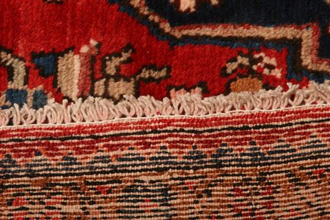 Shahsavan Red Runner Hand Knotted 37 X 94 Area Rug 100-24709 Image 6