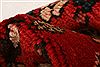 Shahsavan Red Runner Hand Knotted 37 X 94 Area Rug 100-24709 Thumb 1