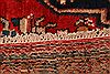 Shahsavan Red Runner Hand Knotted 37 X 94 Area Rug 100-24709 Thumb 6