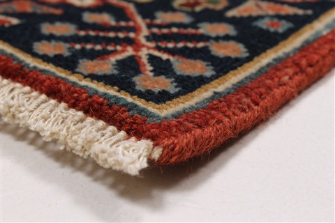 Karajeh Red Runner Hand Knotted 21 X 60 Area Rug 250-24723 Image 5