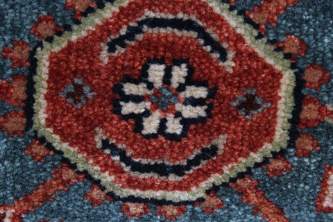 Karajeh Red Runner Hand Knotted 21 X 60 Area Rug 250-24723 Image 6