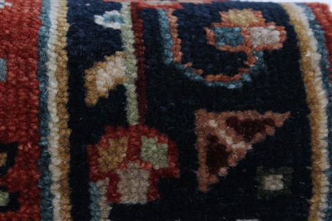 Karajeh Red Runner Hand Knotted 21 X 60 Area Rug 250-24723 Image 8