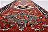 Karajeh Red Runner Hand Knotted 21 X 60  Area Rug 250-24723 Thumb 1