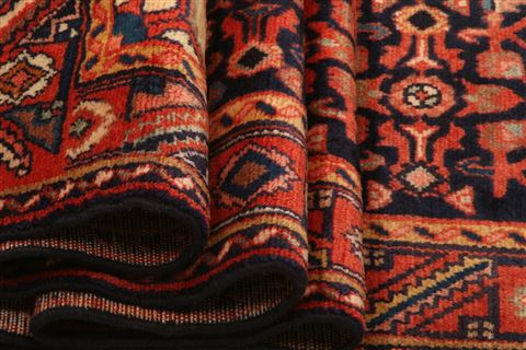 Malayer Red Runner Hand Knotted 35 X 911 Area Rug 100-24726 Image 3