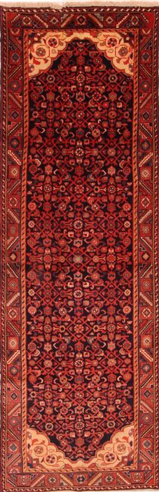 Malayer Red Runner Hand Knotted 35 X 911 Area Rug 100-24726 Image 0