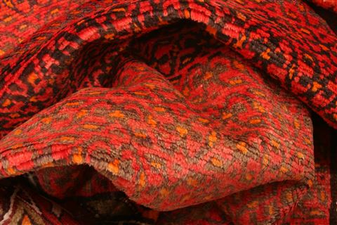 Karabakh Red Runner Hand Knotted 40 X 911 Area Rug 100-24738 Image 2