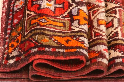 Karabakh Red Runner Hand Knotted 40 X 911 Area Rug 100-24738 Image 4