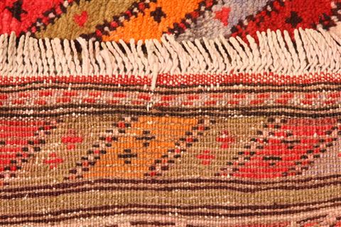 Karabakh Red Runner Hand Knotted 40 X 911 Area Rug 100-24738 Image 7