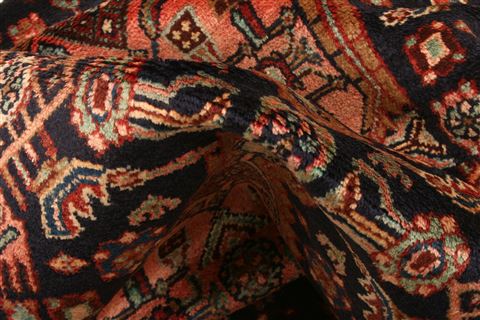 Mehravan Multicolor Runner Hand Knotted 38 X 103 Area Rug 253-24742 Image 2