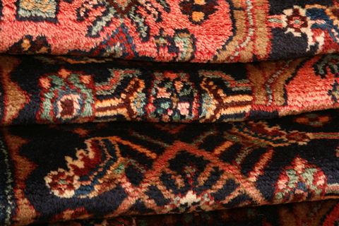 Mehravan Multicolor Runner Hand Knotted 38 X 103 Area Rug 253-24742 Image 5