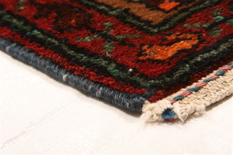 Mehravan Multicolor Runner Hand Knotted 38 X 103 Area Rug 253-24742 Image 8