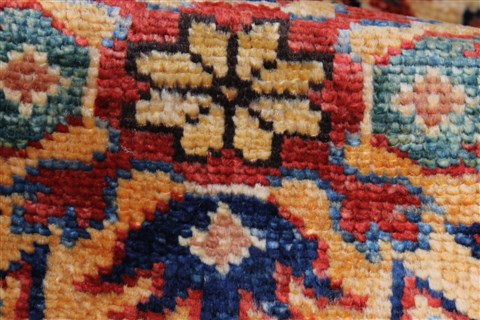 Kazak Blue Runner Hand Knotted 20 X 60 Area Rug 250-24752 Image 6