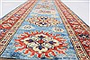 Kazak Blue Runner Hand Knotted 20 X 60 Area Rug 250-24752 Thumb 1