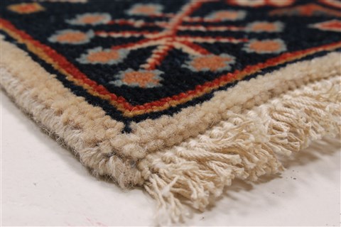 Karajeh Beige Runner Hand Knotted 20 X 511 Area Rug 250-24757 Image 7