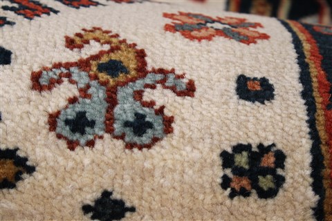 Karajeh Beige Runner Hand Knotted 20 X 511 Area Rug 250-24757 Image 8