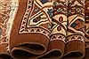 Tabriz Brown Runner Hand Knotted 42 X 104 Area Rug 100-24773 Thumb 4