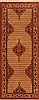 Tabriz Brown Runner Hand Knotted 42 X 104  Area Rug 100-24773 Thumb 0