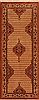 Tabriz Brown Runner Hand Knotted 42 X 104 Area Rug 100-24773 Thumb 0