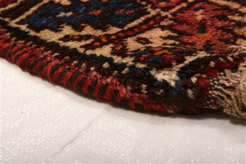 Shiraz Red Runner Hand Knotted 33 X 84  Area Rug 253-24779 Image 1