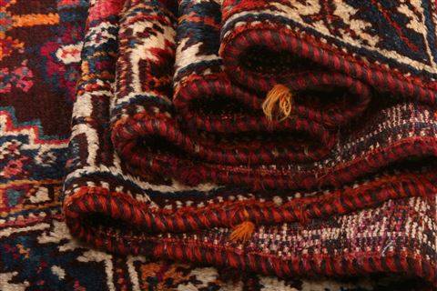 Shiraz Red Runner Hand Knotted 33 X 84  Area Rug 253-24779 Image 5