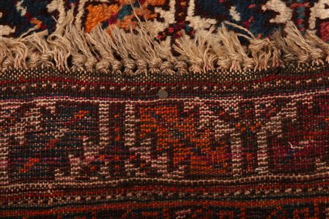 Shiraz Red Runner Hand Knotted 33 X 84  Area Rug 253-24779 Image 8