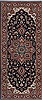Serapi Blue Runner Hand Knotted 27 X 60  Area Rug 250-24800 Thumb 0