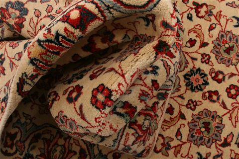 Kashmar Beige Runner Hand Knotted 27 X 135 Area Rug 100-24801 Image 2