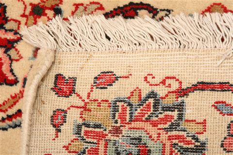 Kashmar Beige Runner Hand Knotted 27 X 135 Area Rug 100-24801 Image 7
