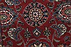 Kashan Red Runner Hand Knotted 28 X 60  Area Rug 250-24802 Thumb 4
