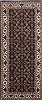 Herati Black Hand Knotted 27 X 62  Area Rug 250-24814 Thumb 0