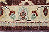 Chobi Brown Runner Hand Knotted 20 X 52  Area Rug 250-24820 Thumb 2