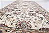 Tabriz Beige Runner Hand Knotted 27 X 59  Area Rug 250-24821 Thumb 1