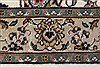 Tabriz Beige Runner Hand Knotted 27 X 59  Area Rug 250-24821 Thumb 2