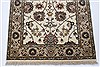 Tabriz Beige Runner Hand Knotted 27 X 59 Area Rug 250-24821 Thumb 4